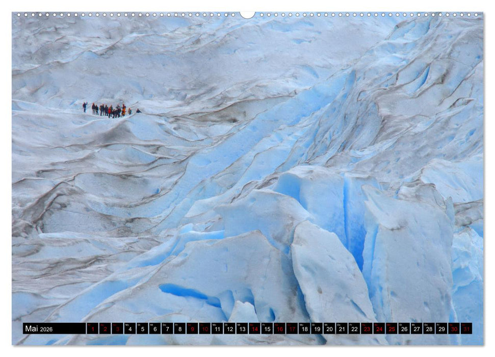 Patagonien mit Feuerland (CALVENDO Wandkalender 2026)