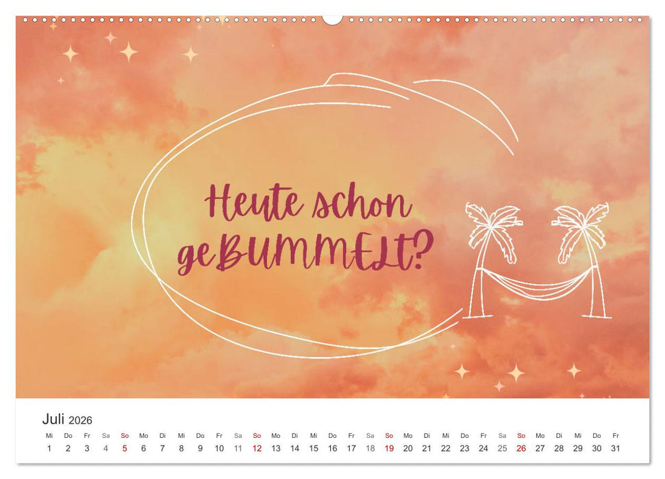 Lass Freude dein Kompass sein (CALVENDO Premium Wandkalender 2026)