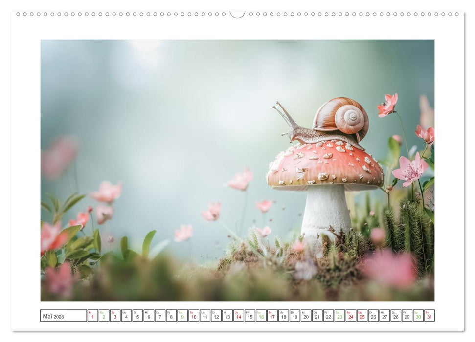 Naturparadies Wald (CALVENDO Wandkalender 2026)