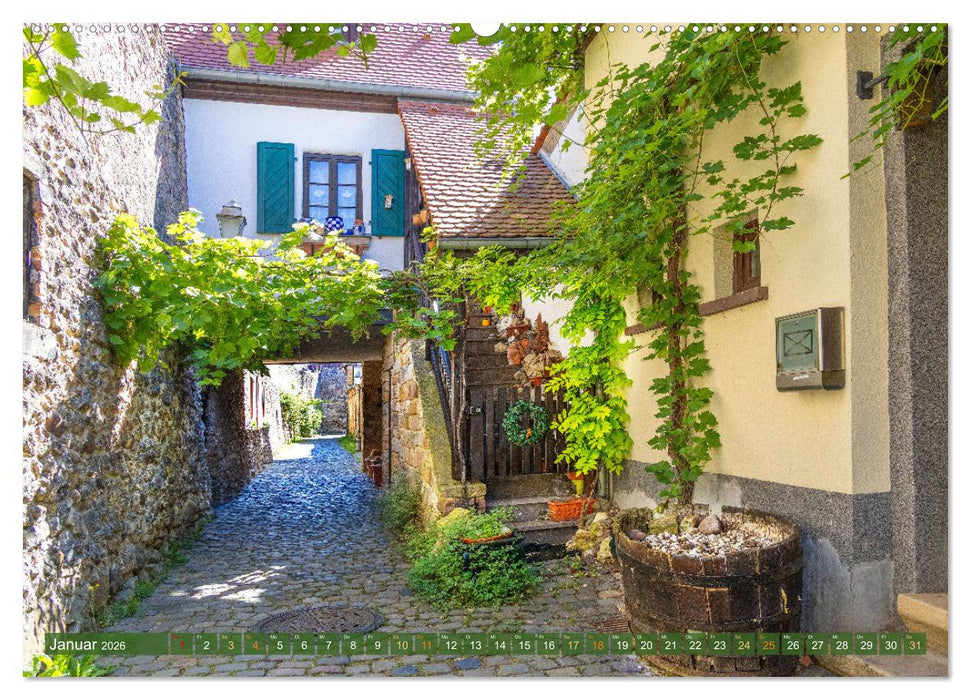 Ein Bummel durch die romantischen Gassen von Freinsheim in der Pfalz (CALVENDO Premium Wandkalender 2026)