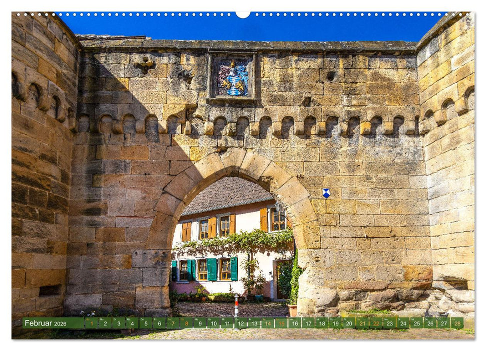 Ein Bummel durch die romantischen Gassen von Freinsheim in der Pfalz (CALVENDO Premium Wandkalender 2026)