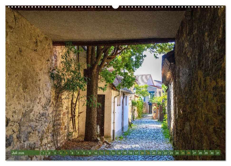 Ein Bummel durch die romantischen Gassen von Freinsheim in der Pfalz (CALVENDO Premium Wandkalender 2026)