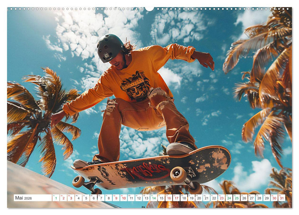 Action pur - atemberaubende Hobbys (CALVENDO Premium Wandkalender 2026)