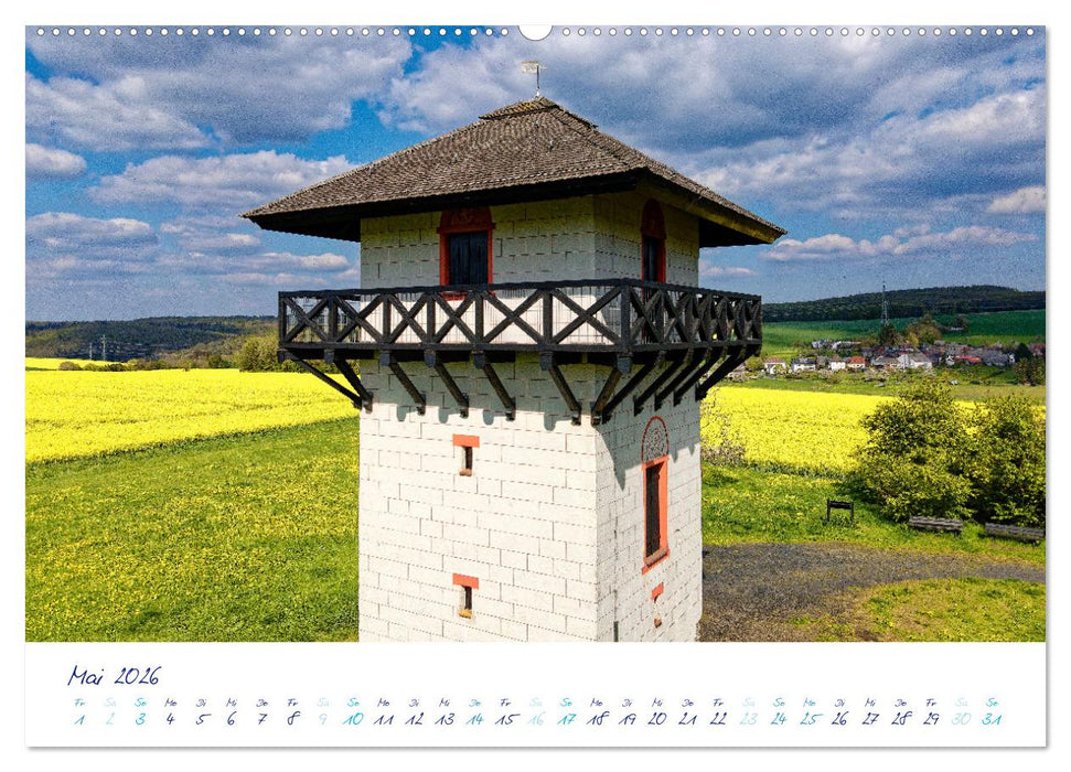Taunus, deine Türme (CALVENDO Wandkalender 2026)