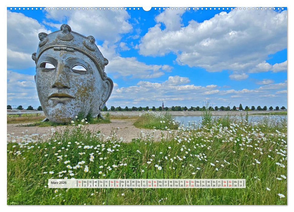 Rechts und links des Rheins. Mit dem Wohnmobil unterwegs. (CALVENDO Premium Wandkalender 2026)