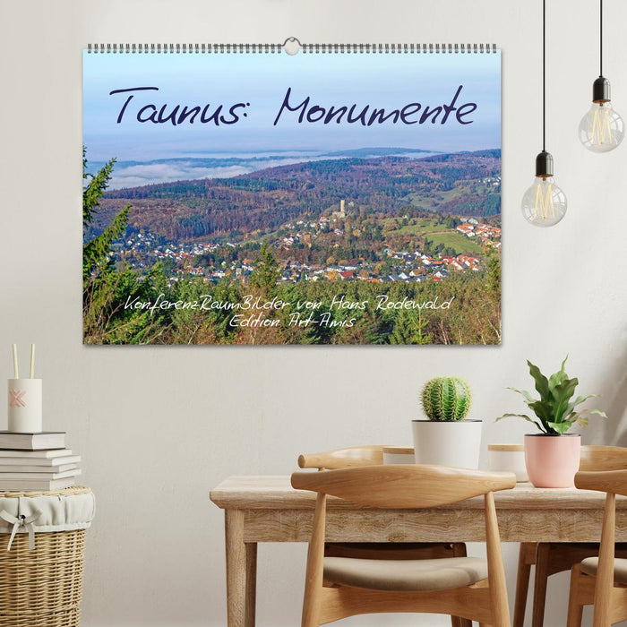 Taunus: Monumente (CALVENDO Wandkalender 2026)