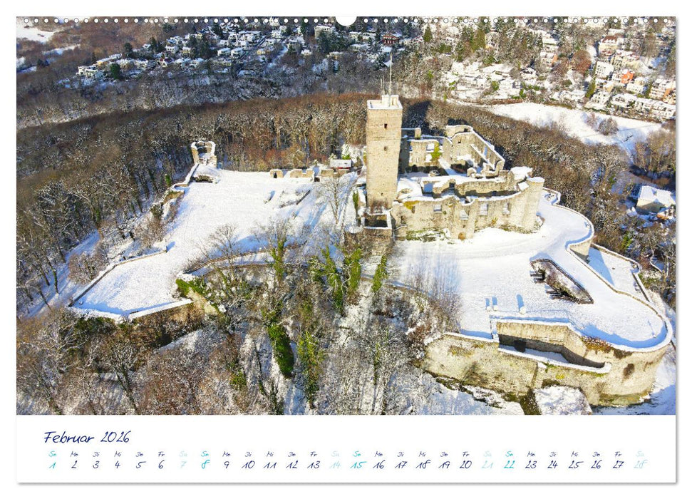 Taunus: Monumente (CALVENDO Wandkalender 2026)