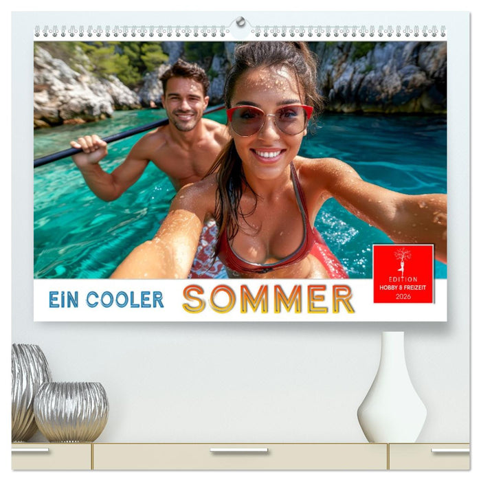 Ein cooler Sommer (CALVENDO Premium Wandkalender 2026)
