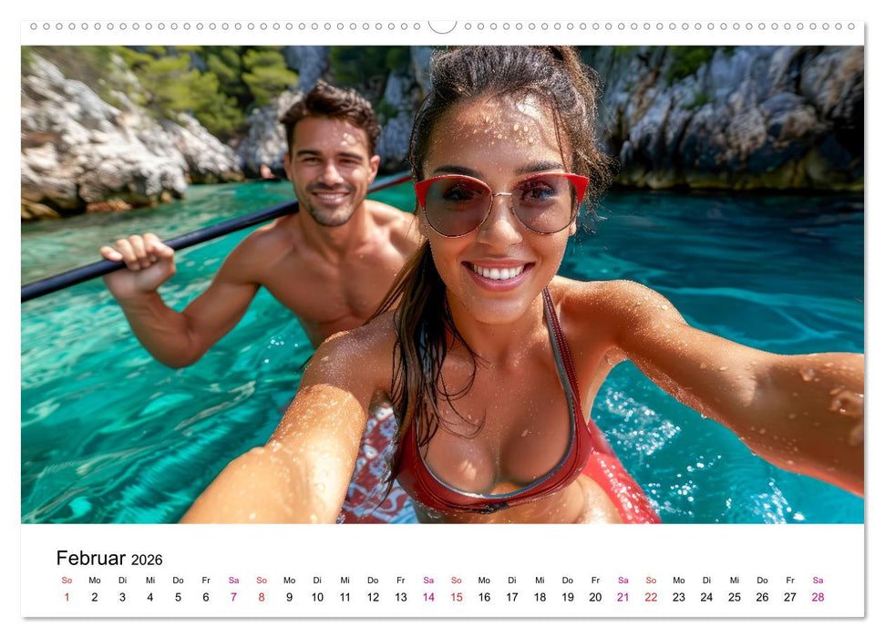 Ein cooler Sommer (CALVENDO Premium Wandkalender 2026)