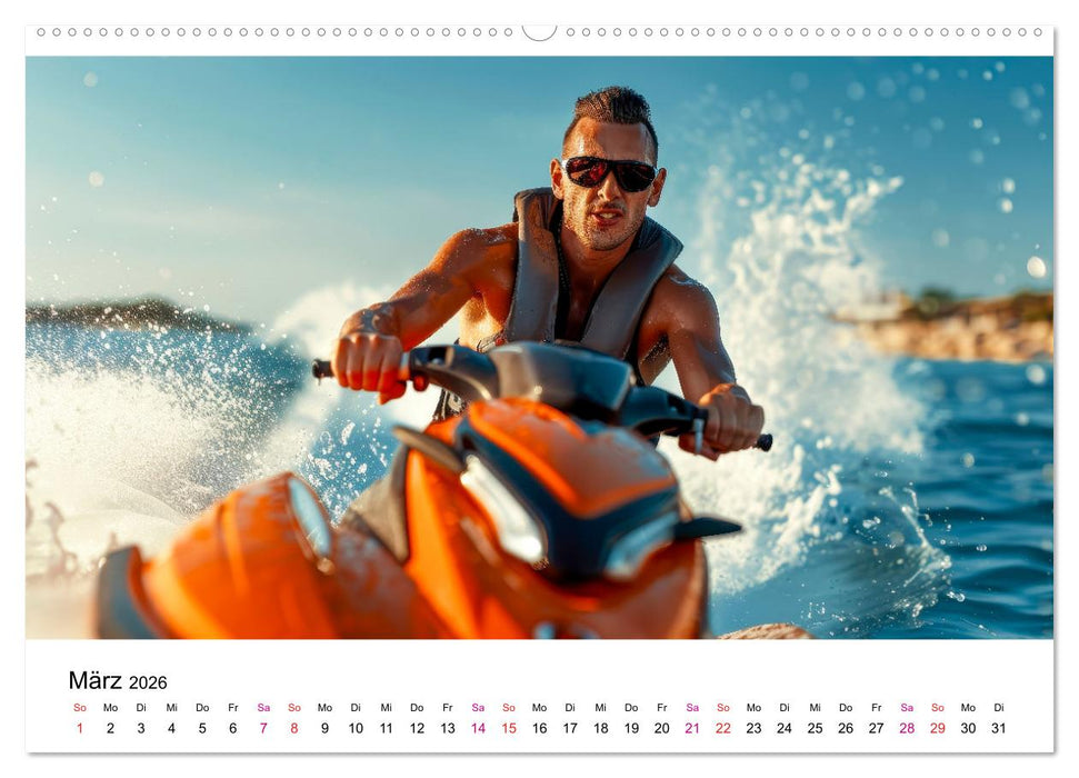 Ein cooler Sommer (CALVENDO Premium Wandkalender 2026)