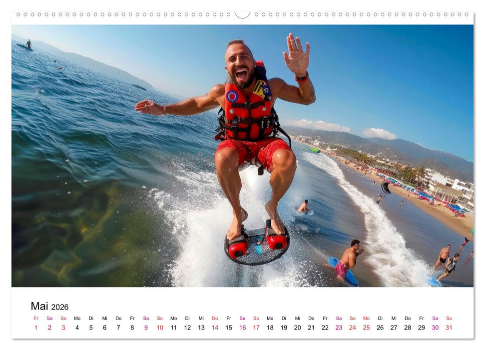 Ein cooler Sommer (CALVENDO Premium Wandkalender 2026)