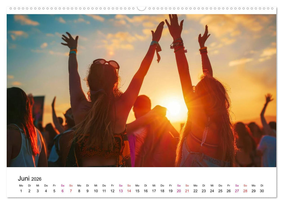 Ein cooler Sommer (CALVENDO Premium Wandkalender 2026)