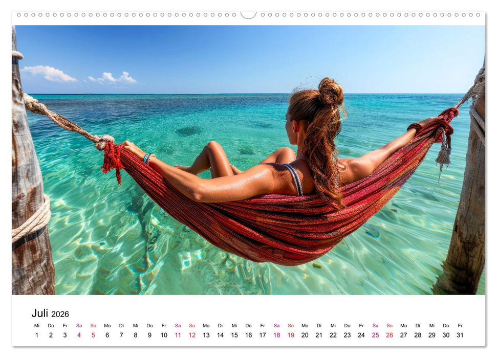 Ein cooler Sommer (CALVENDO Premium Wandkalender 2026)