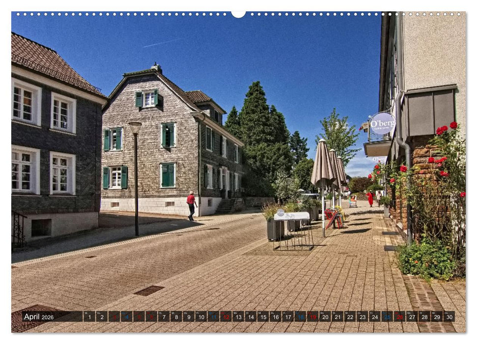 Stadtansichten Nümbrecht - Der Kurort im Oberbergischen Kreis (CALVENDO Wandkalender 2026)