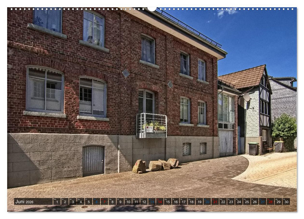 Stadtansichten Nümbrecht - Der Kurort im Oberbergischen Kreis (CALVENDO Wandkalender 2026)