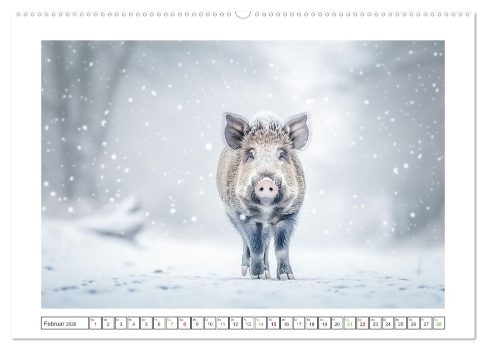 Naturparadies Wald (CALVENDO Premium Wandkalender 2026)