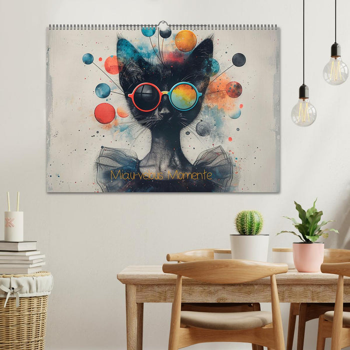 Miau-velous Momente (CALVENDO Wandkalender 2026)