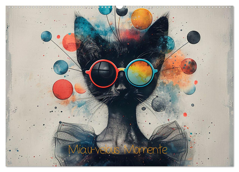 Miau-velous Momente (CALVENDO Wandkalender 2026)