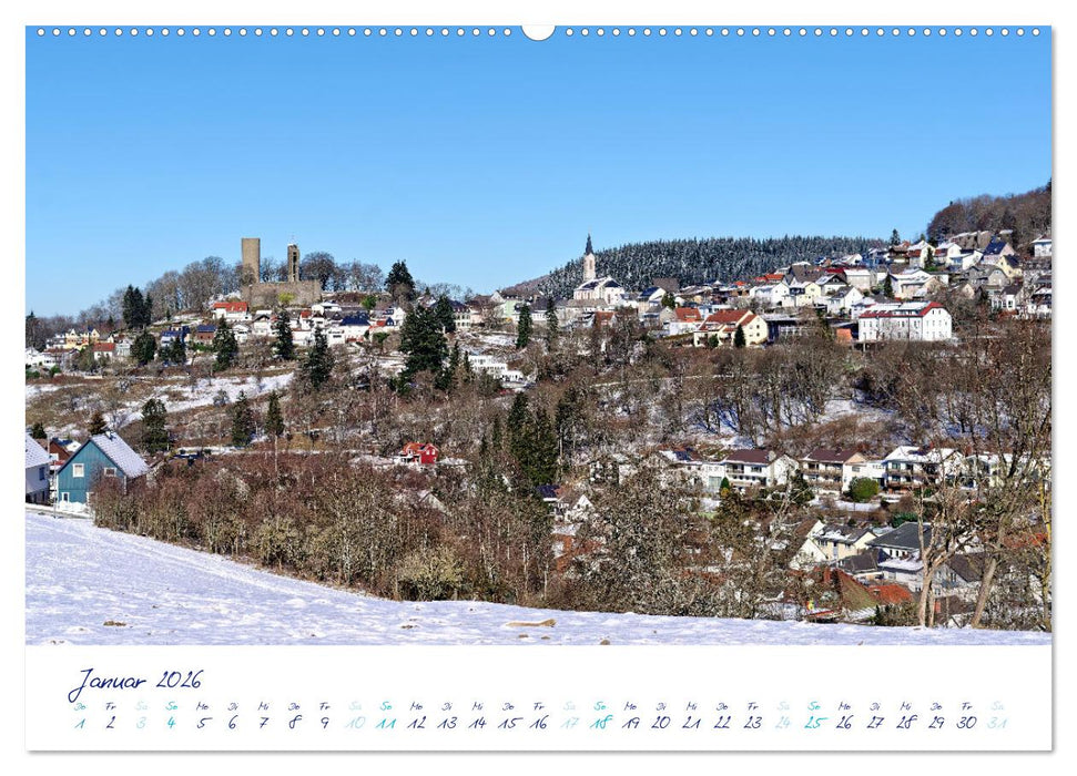 Taunus, deine Türme (CALVENDO Premium Wandkalender 2026)