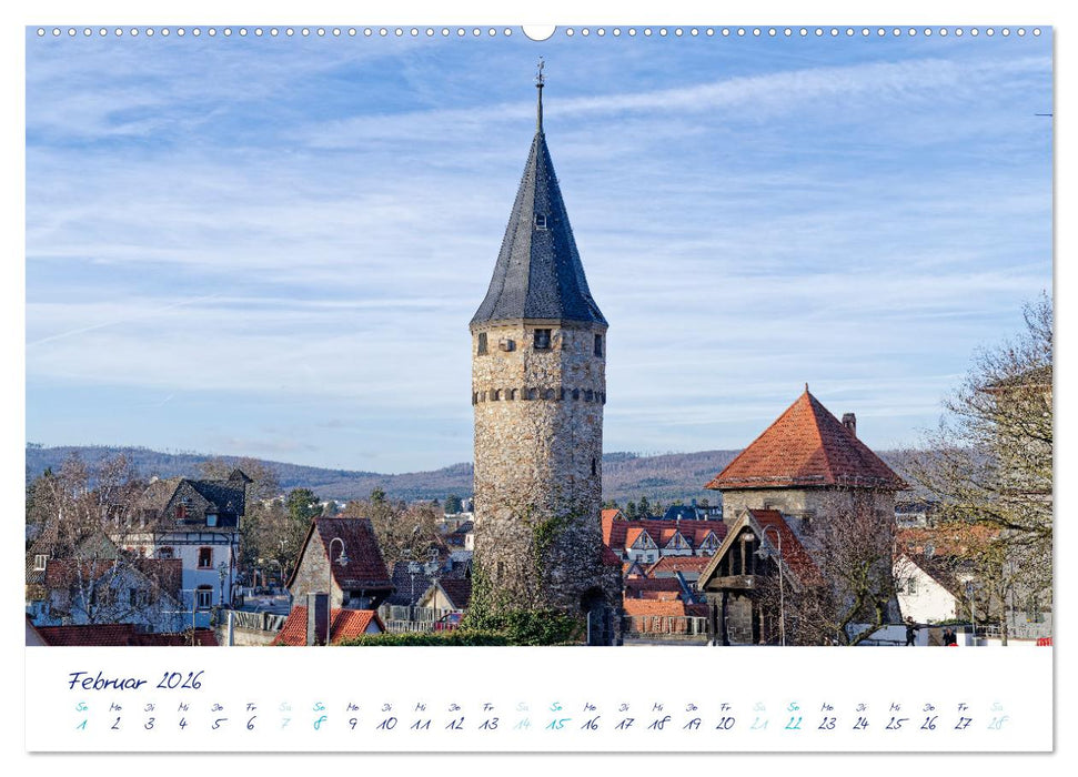 Taunus, deine Türme (CALVENDO Premium Wandkalender 2026)