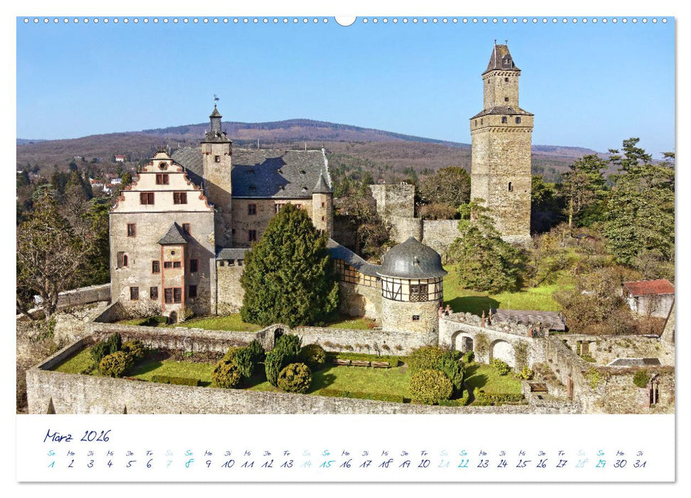 Taunus, deine Türme (CALVENDO Premium Wandkalender 2026)