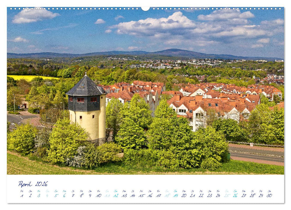 Taunus, deine Türme (CALVENDO Premium Wandkalender 2026)