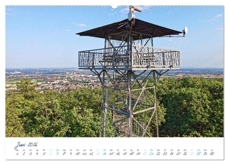 Taunus, deine Türme (CALVENDO Premium Wandkalender 2026)
