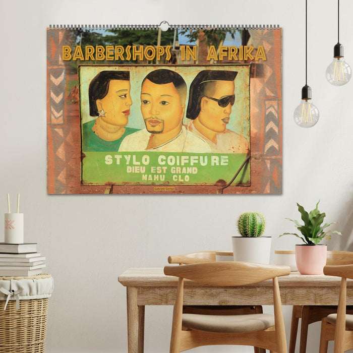 Barbershops in Afrika (CALVENDO Wandkalender 2026)