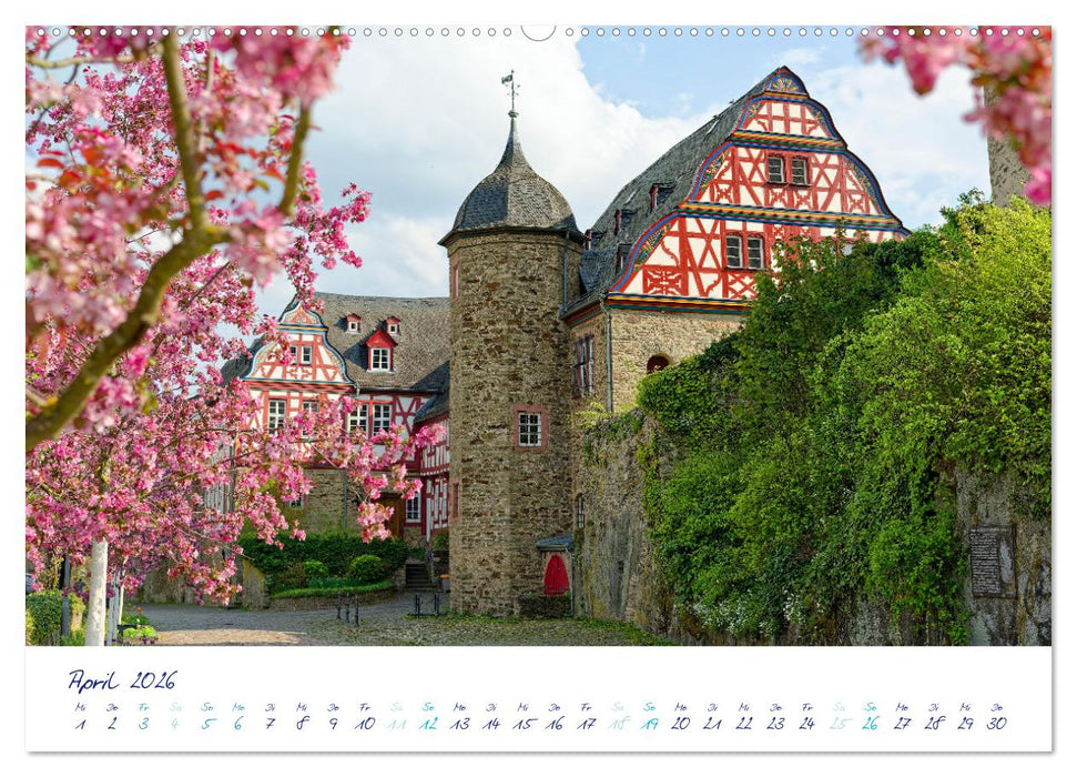 Taunus: Monumente (CALVENDO Premium Wandkalender 2026)