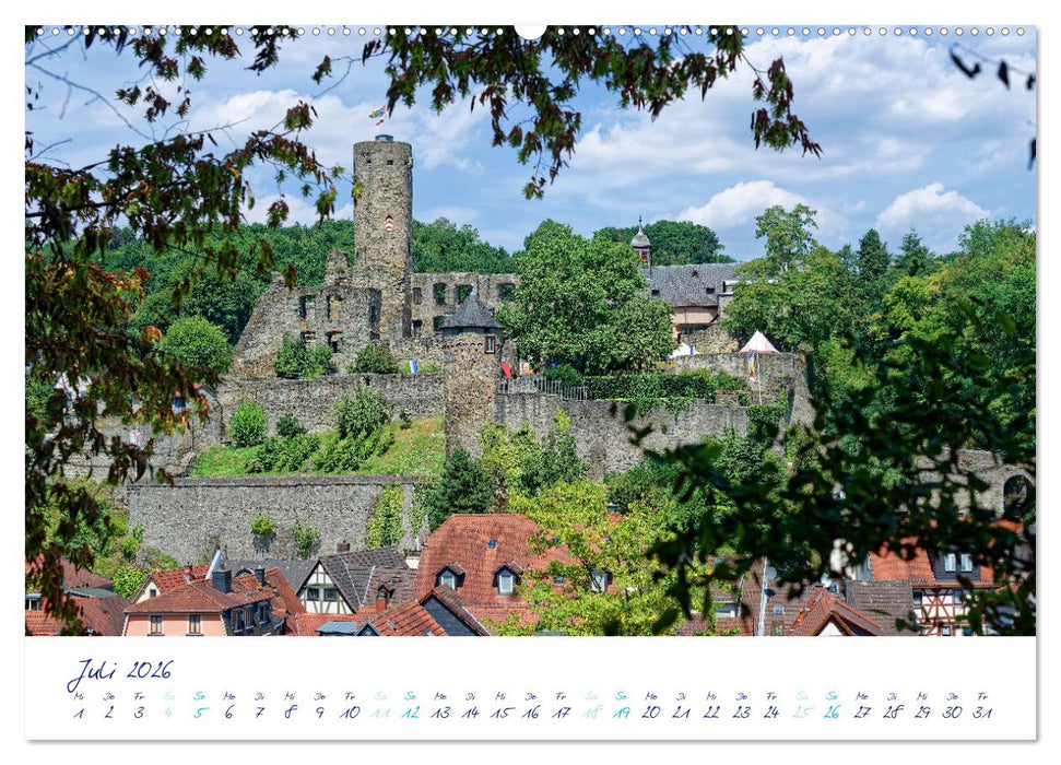 Taunus: Monumente (CALVENDO Premium Wandkalender 2026)