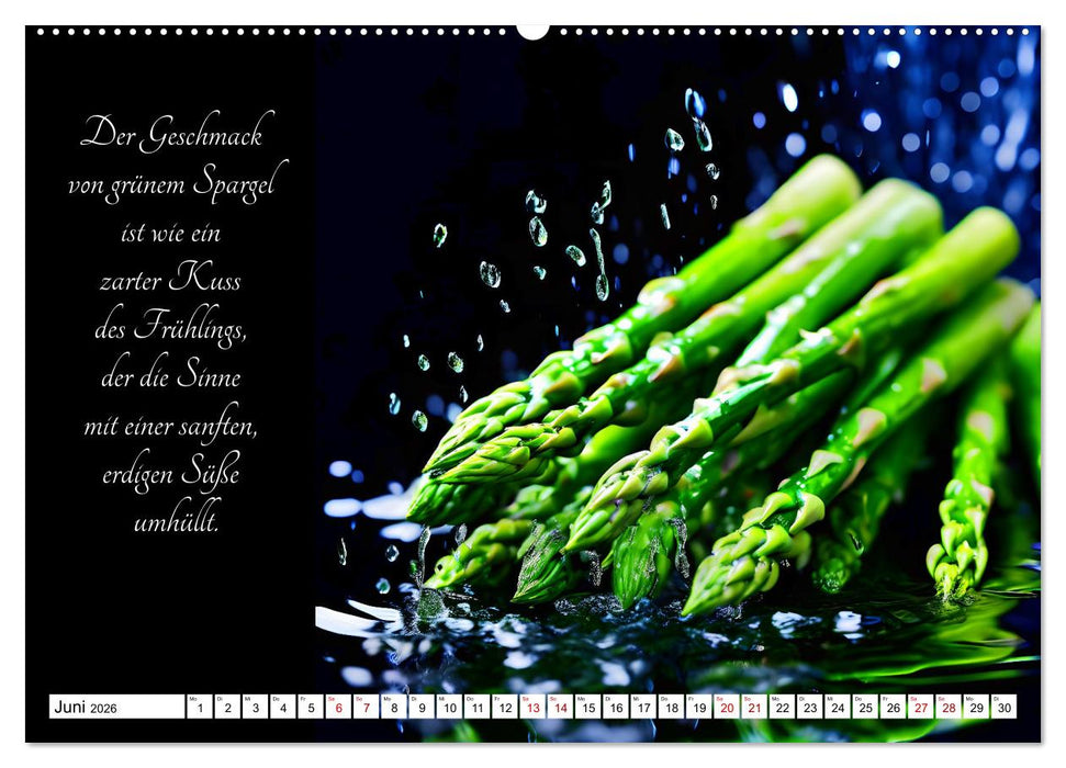 Gärtnerische Geschmacks-Explosionen (CALVENDO Wandkalender 2026)