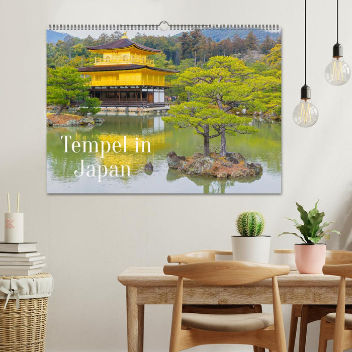 Tempel in Japan (CALVENDO Wandkalender 2026)