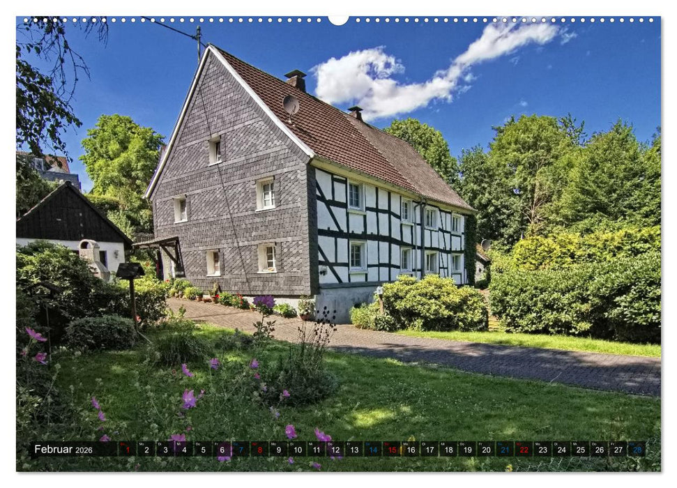 Stadtansichten Nümbrecht - Der Kurort im Oberbergischen Kreis (CALVENDO Premium Wandkalender 2026)