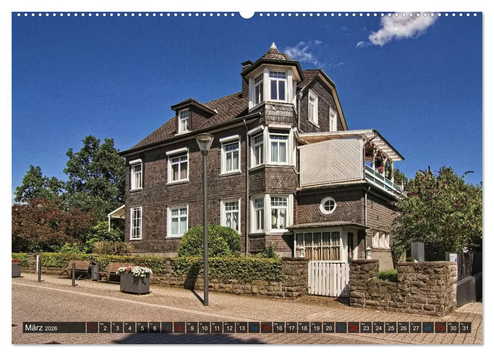 Stadtansichten Nümbrecht - Der Kurort im Oberbergischen Kreis (CALVENDO Premium Wandkalender 2026)
