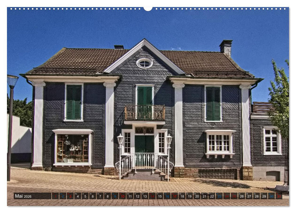 Stadtansichten Nümbrecht - Der Kurort im Oberbergischen Kreis (CALVENDO Premium Wandkalender 2026)