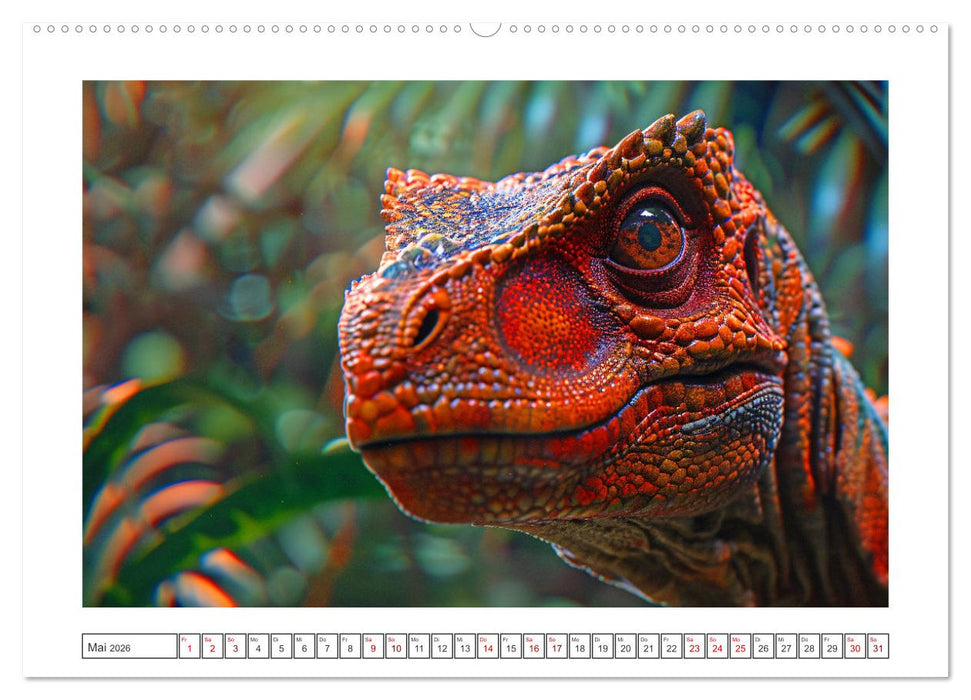 Vergessene Wunder - Ein Jahr mit ausgestorbenen Tieren (CALVENDO Wandkalender 2026)