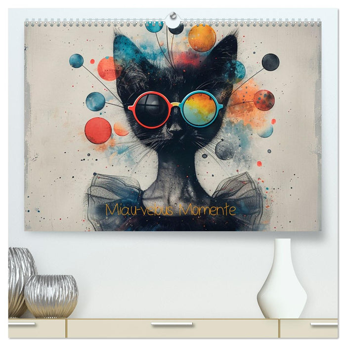Miau-velous Momente (CALVENDO Premium Wandkalender 2026)