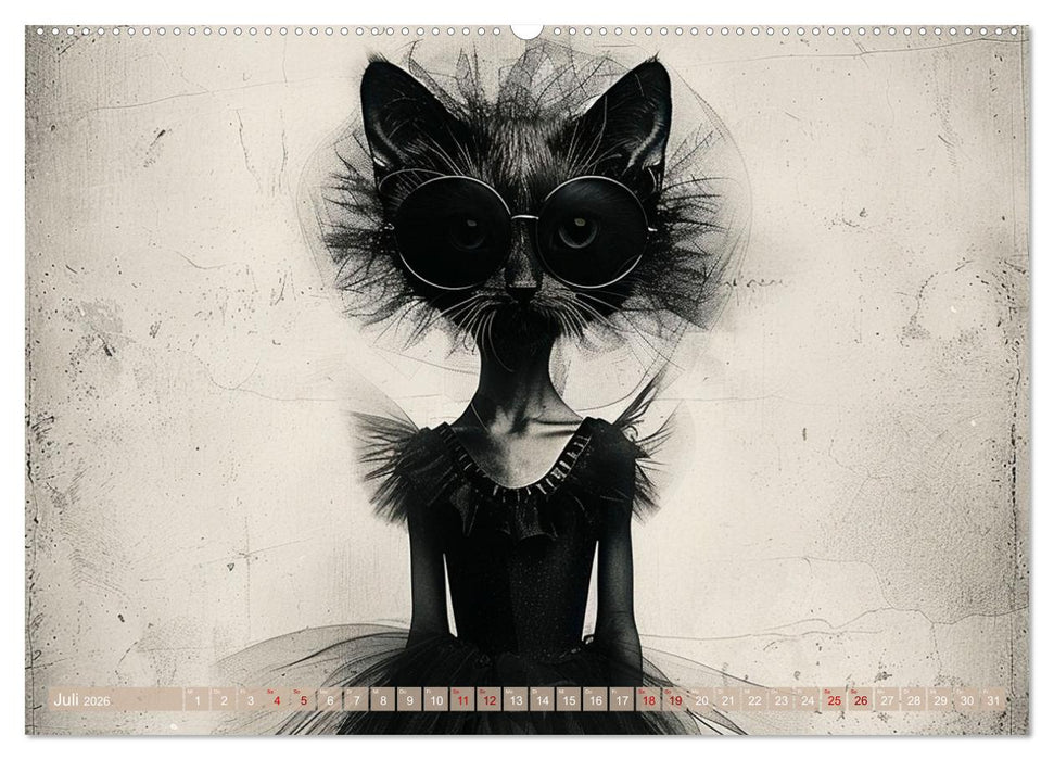 Miau-velous Momente (CALVENDO Premium Wandkalender 2026)