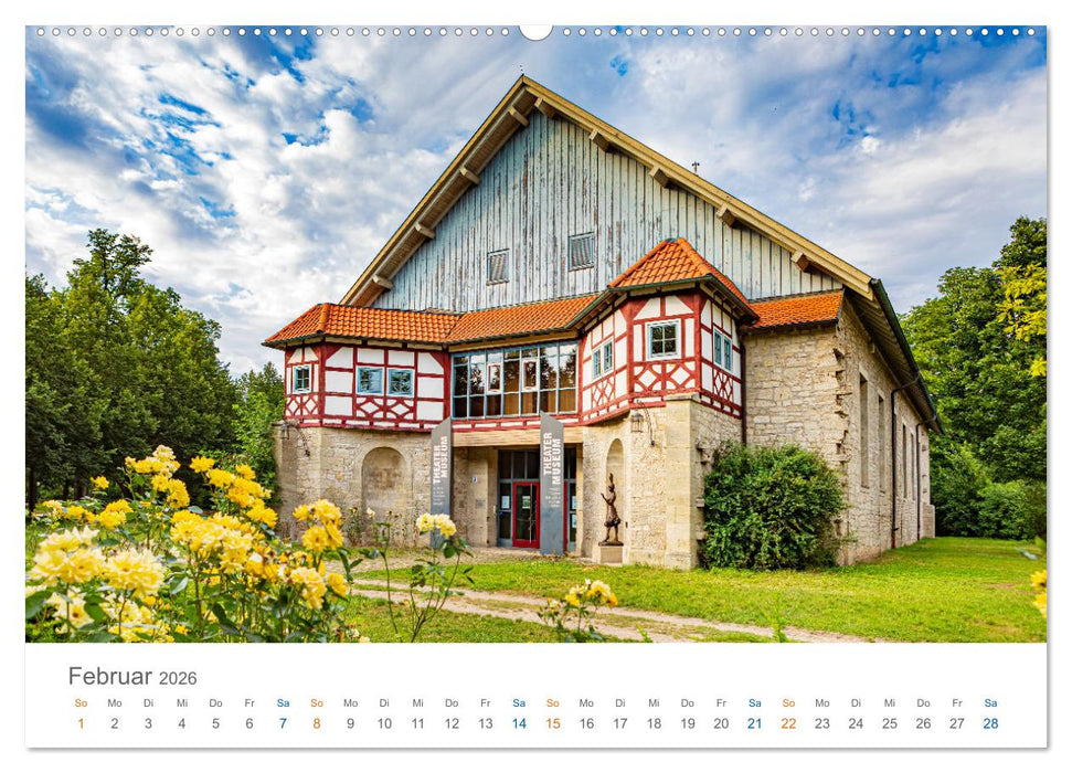 Meiningen - Thüringische Theaterstadt (CALVENDO Wandkalender 2026)