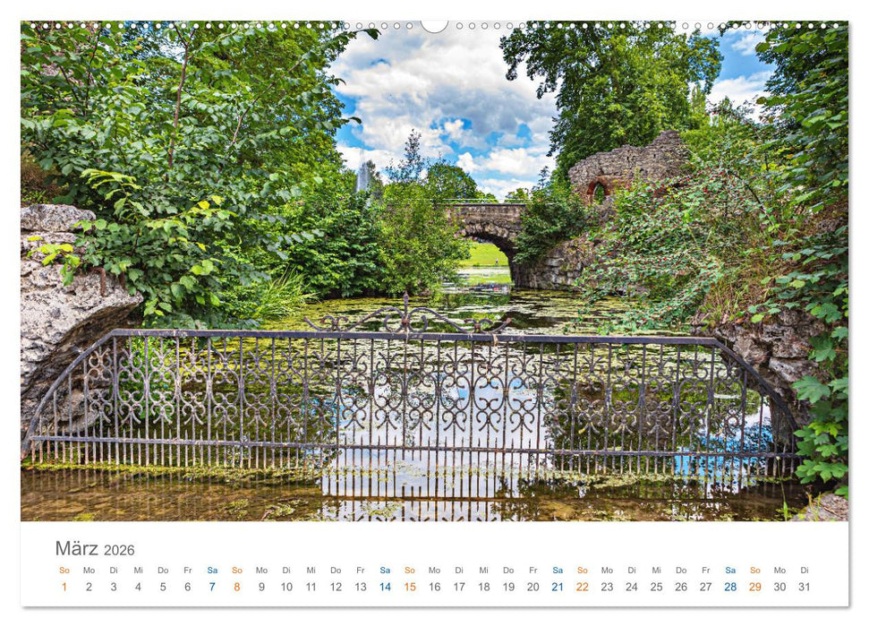 Meiningen - Thüringische Theaterstadt (CALVENDO Wandkalender 2026)