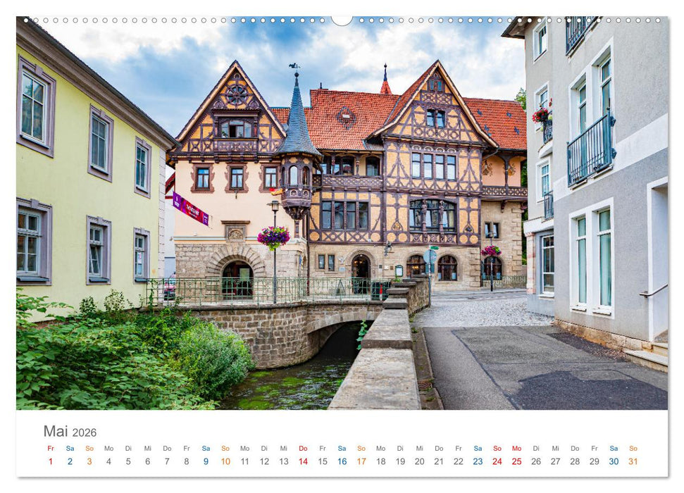 Meiningen - Thüringische Theaterstadt (CALVENDO Wandkalender 2026)