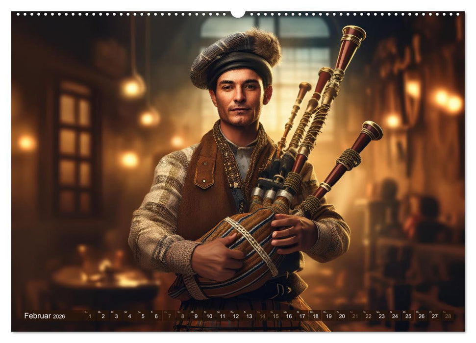 Musizieren einmal anders (CALVENDO Premium Wandkalender 2026)