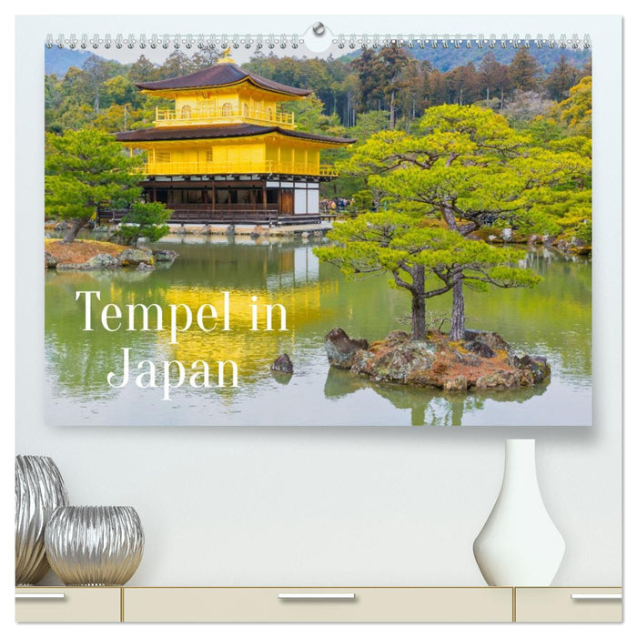 Tempel in Japan (CALVENDO Premium Wandkalender 2026)