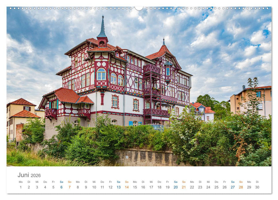 Meiningen - Thüringische Theaterstadt (CALVENDO Premium Wandkalender 2026)