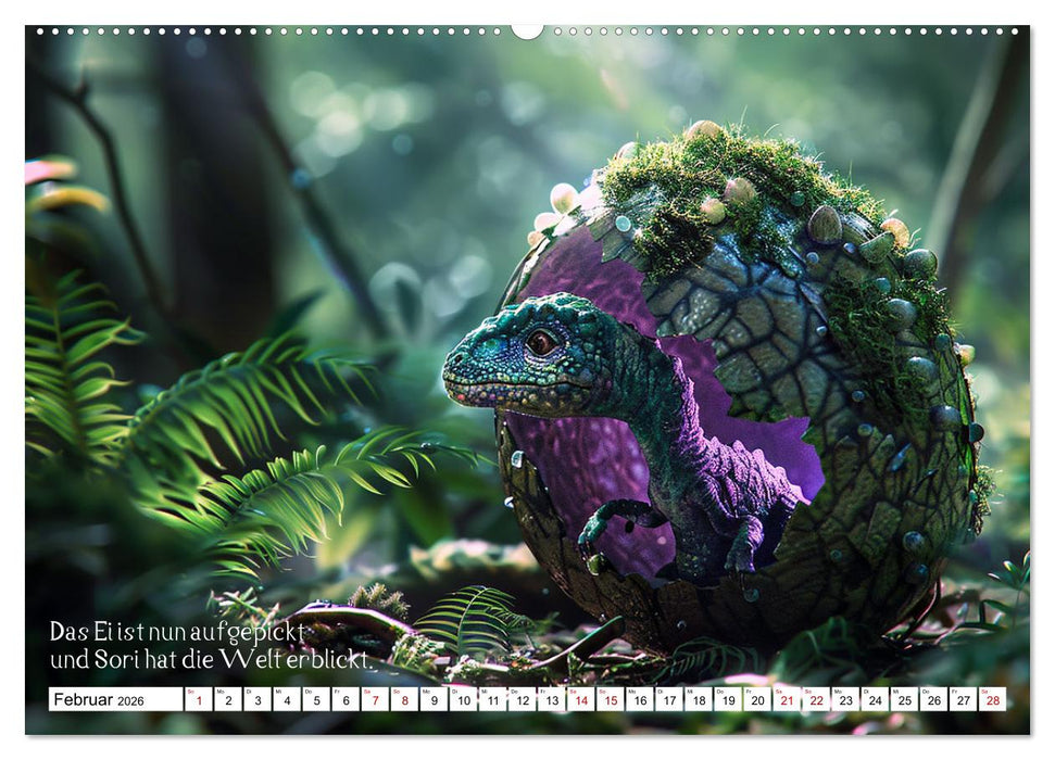 Ein Saurier namens Sori (CALVENDO Wandkalender 2026)