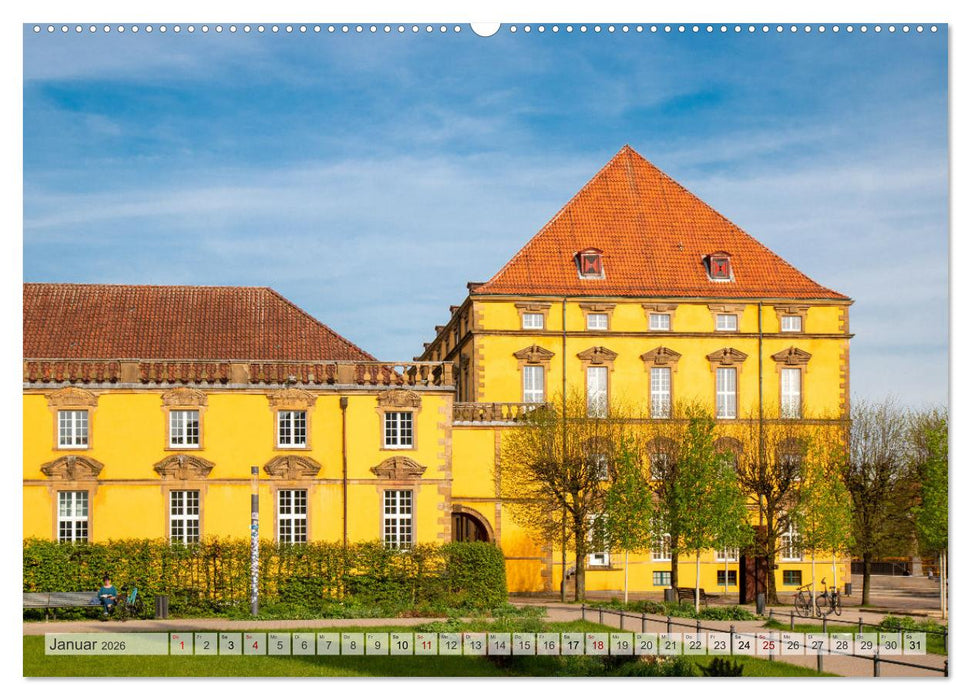 Historisches Osnabrück - Niedersachsen (CALVENDO Wandkalender 2026)