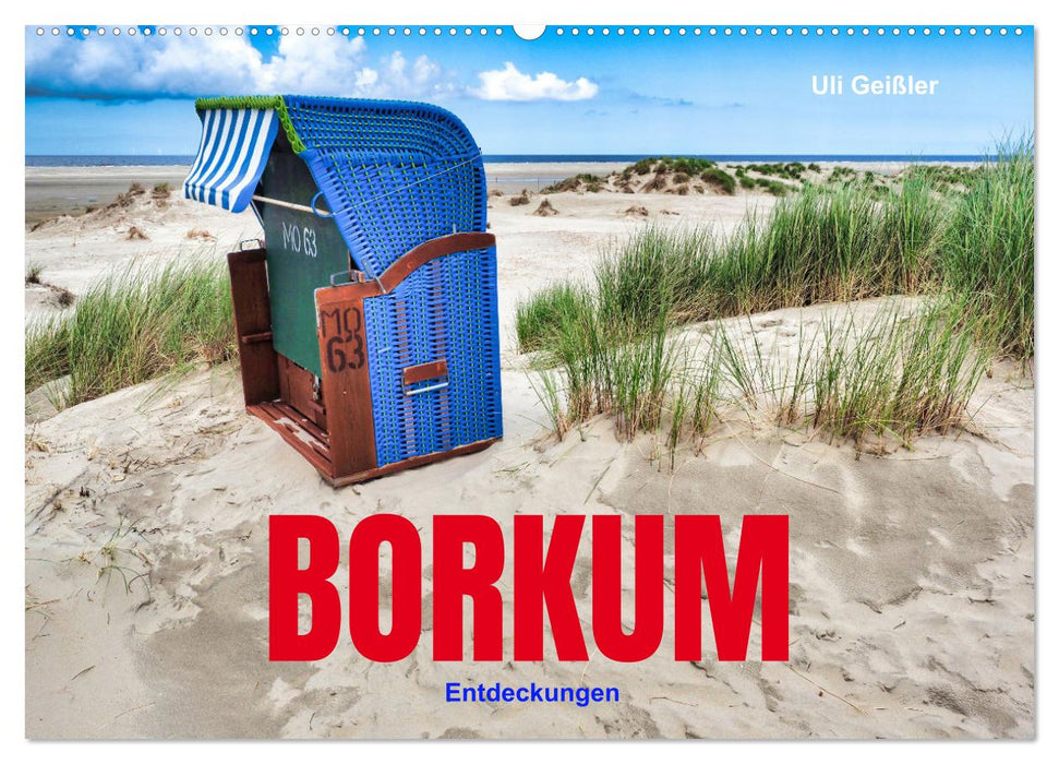 BORKUM Entdeckungen (CALVENDO Wandkalender 2026)