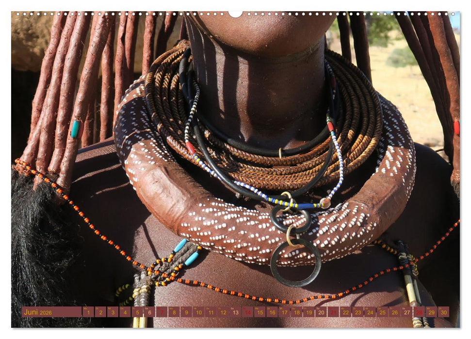 Himba - Der Schmuck der schönen Frauen (CALVENDO Wandkalender 2026)