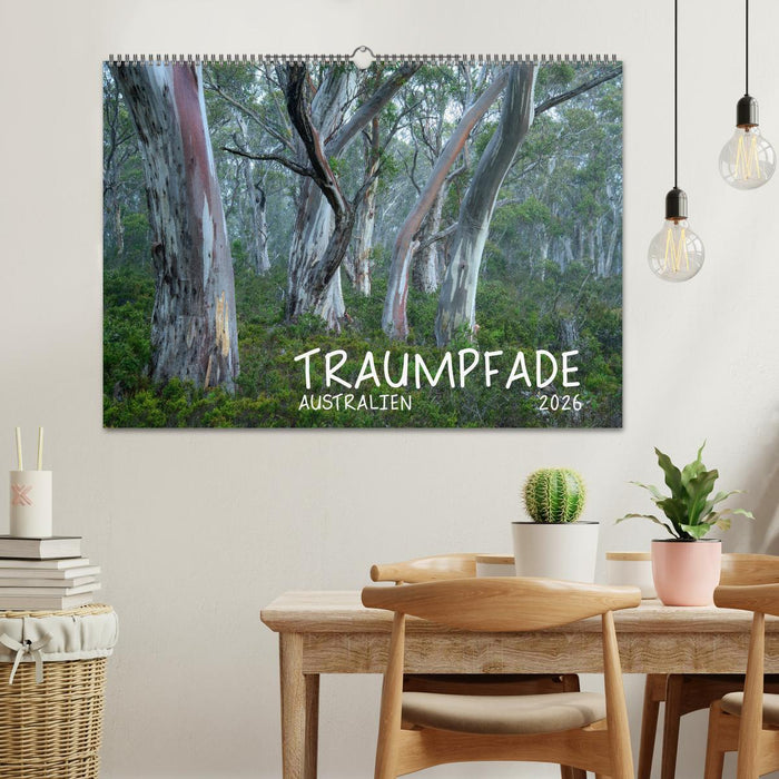 Traumpfade Australien (CALVENDO Wandkalender 2026)