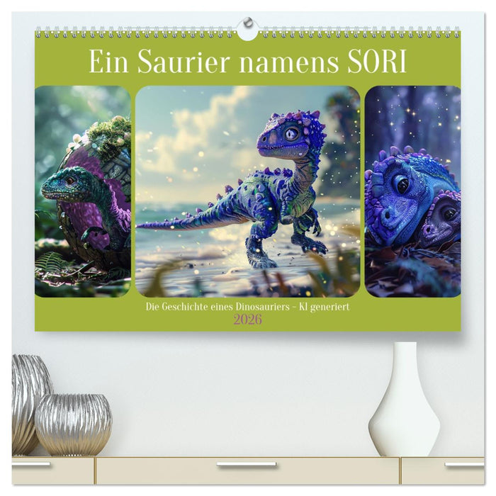 Ein Saurier namens Sori (CALVENDO Premium Wandkalender 2026)